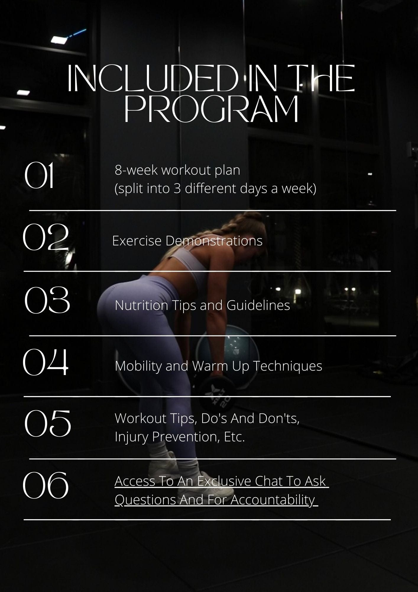 8 week 2025 workout plan women's